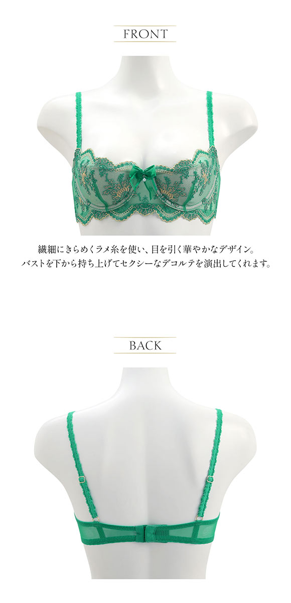 再入荷【モデル着用　ANNEBRA Charisma 2 】 アンブラ アンブラ ANNEBRA Royal2 1/2カップ ブラジャー BCDE セクシー 谷間