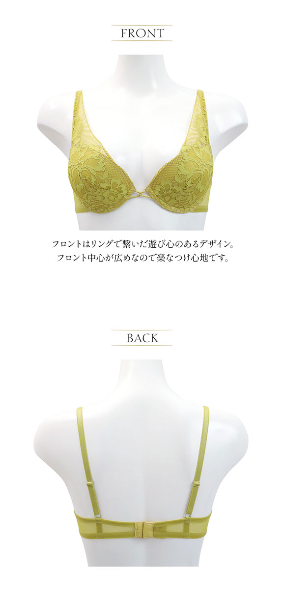 アンブラ ANNEBRA Arabe I love change デコルテレース モールドカップ ブラジャー BCDEFG 単品