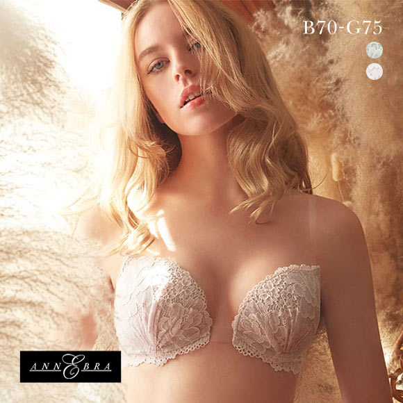 アンブラ ANNEBRA GLITZY ブラジャー BCDEFG 大きいサイズ 透明