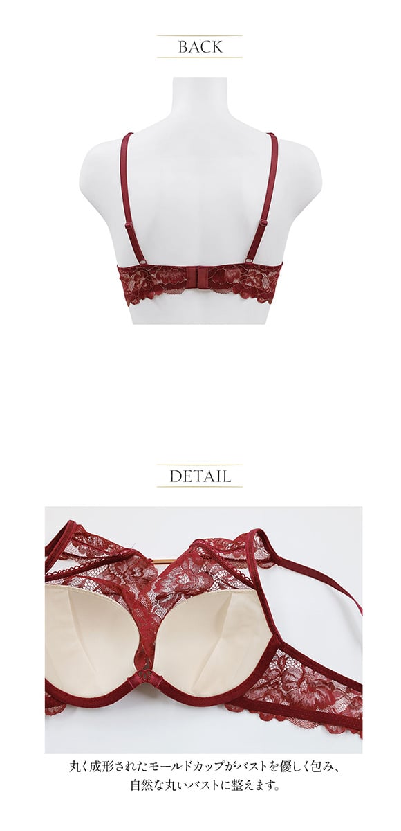 アンブラ ANNEBRA Classic フロントデザイン モールドカップ ブラジャー 単品 セクシー ランジェリー インポート プレゼント 彼女