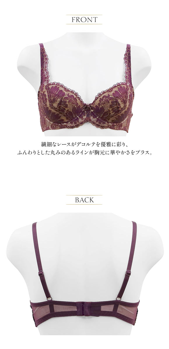 アンブラ Harmony in Bloom デコルテメイクブラジャー 大きいサイズ ANNEBRA