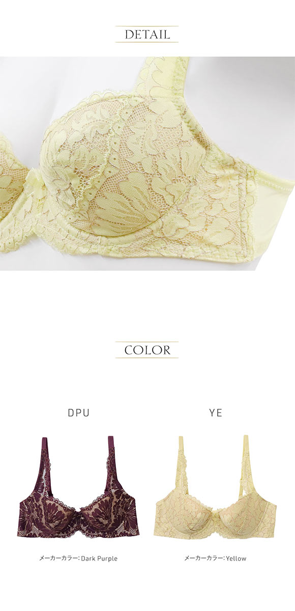 アンブラ Harmony in Bloom デコルテメイクブラジャー 大きいサイズ ANNEBRA