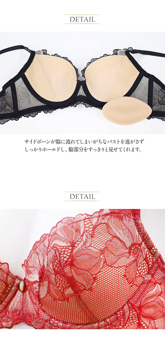 アンブラ Champagne Rose デコルテメイク ブラジャー 大きいサイズ セクシー インポート ランジェリー 下着 ANNEBRA