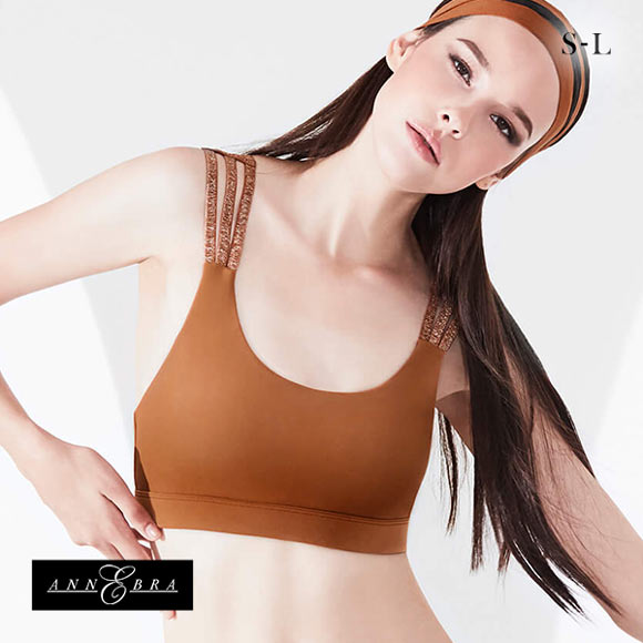 アンブラ ANNEBRA Saturn スポーツブラ ブラジャー レディース ノンワイヤー ヨガ トレーニング ランニング 単品 ストリング
