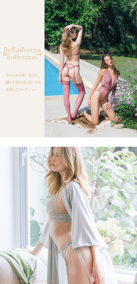 アンブラ Belladonna バックオープン ガウン レディース セクシー ルームウェア ANNEBRA 下着