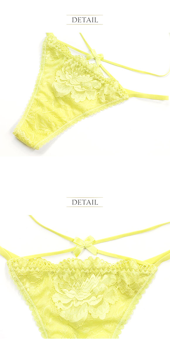 アンブラ ANNEBRA Mixing ストリングデザインレースソング タンガ Tバックショーツ 総レース 単品