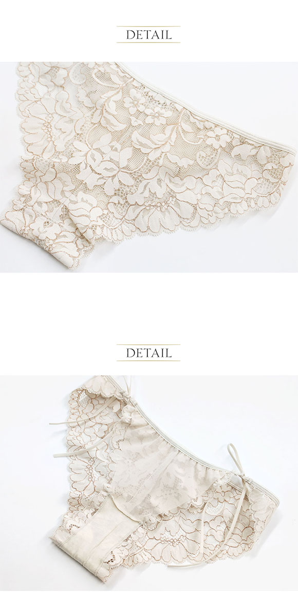 アンブラ ANNEBRA Playful ノーマル サイドリボン レースショーツ 総レース 単品