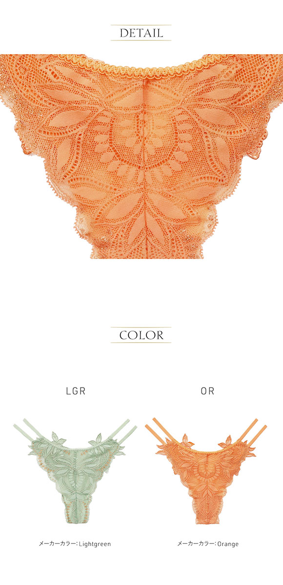 アンブラ Luxe バックオープンデザインショーツ 大きいサイズ ANNEBRA