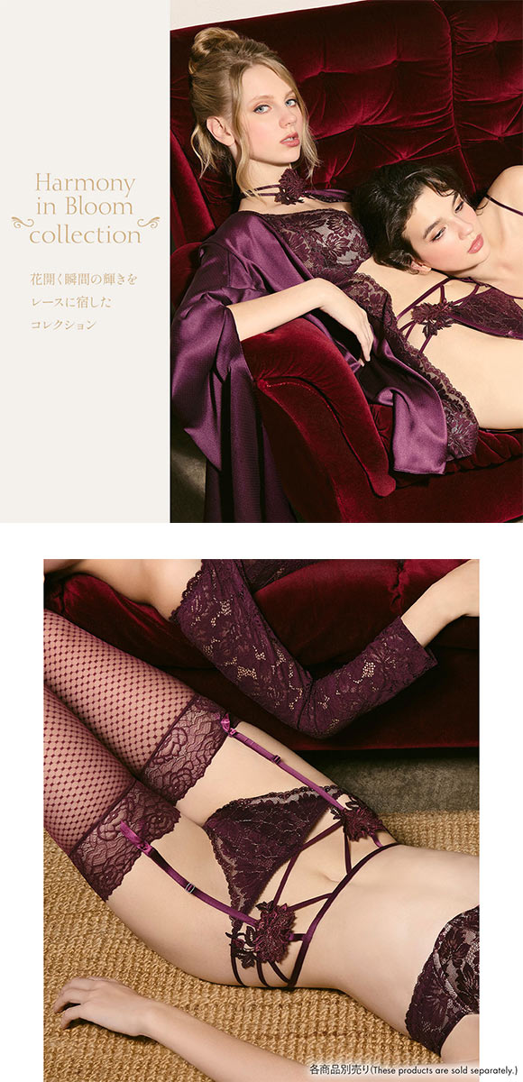 アンブラ Harmony in Bloom モチーフレースショーツ ノーマルショーツ ANNEBRA