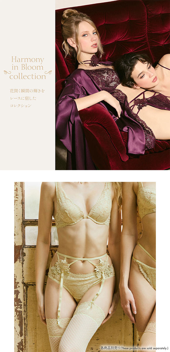 アンブラ Harmony in Bloom バックオープンデザインショーツ 大きいサイズ ANNEBRA