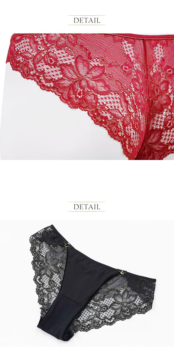 アンブラ Velvet Sin ベロア×レース ショーツ レディース セクシー 大きいサイズ ノーマルショーツ ANNEBRA