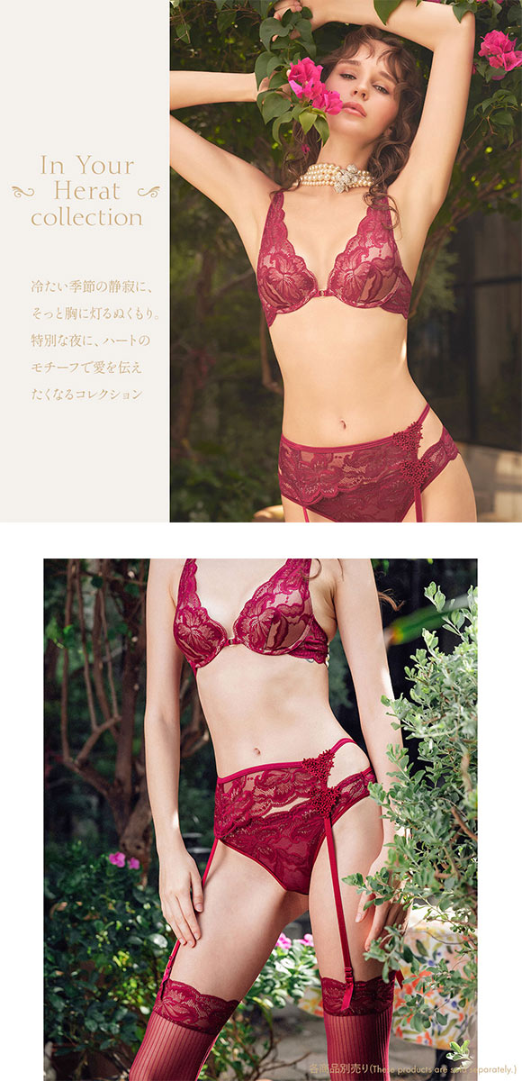 アンブラ In Your Heart バックオープン デザイン ショーツ レディース セクシー 過激 大きいサイズ レース ハート ANNEBRA