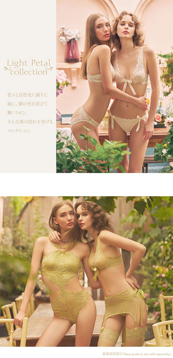 アンブラ Light Petal バックリボン Tバックショーツ レディース セクシー ソング タンガ 紐パン 総レース 大きいサイズ ANNEBRA