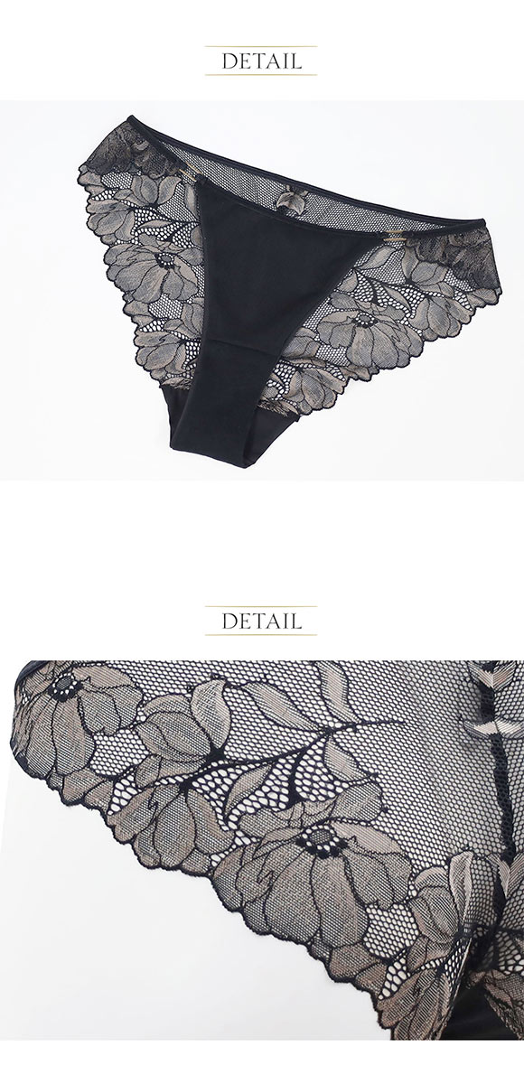 アンブラ Champagne Rose レース ノーマルショーツ レディース セクシー 総レース ハイレッグ 大きいサイズ レース 下着 ANNEBRA