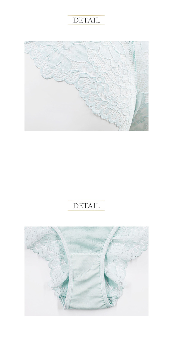 アンブラ ANNEBRA Pleat ノーマルショーツ 総レース サイドリボン 単品 セクシー ランジェリー インポート プレゼント 彼女 下着