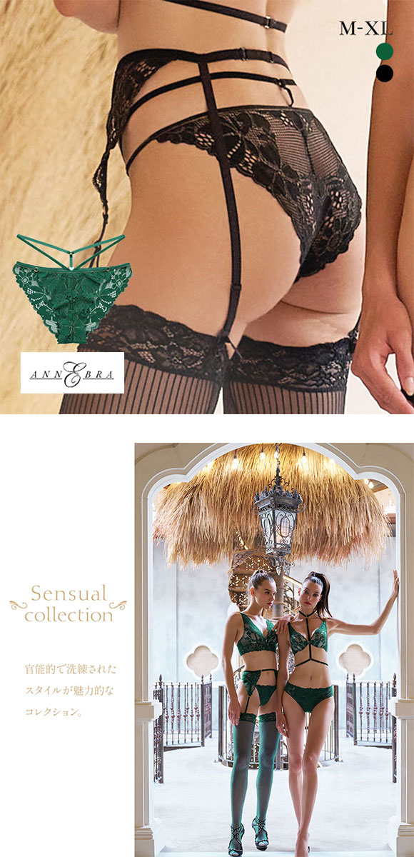 アンブラ ANNEBRA Sensual デザインショーツ ノーマル 総レース 単品 セクシー ランジェリー インポート プレゼント 彼女 下着 海外