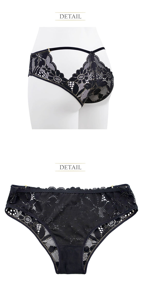 アンブラ ANNEBRA Sensual バックデザインショーツ ノーマル 総レース 単品 セクシー ランジェリー インポート プレゼント 彼女