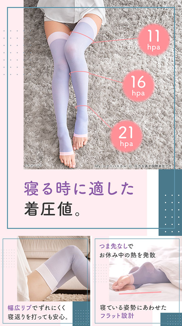 メディキュット MediQttO Drs寝ながらメディキュット ロングタイプ