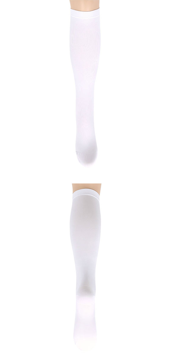 スリムウォーク SLIMWALK ナースホワイト 美脚 ハイソックス 靴下 着圧