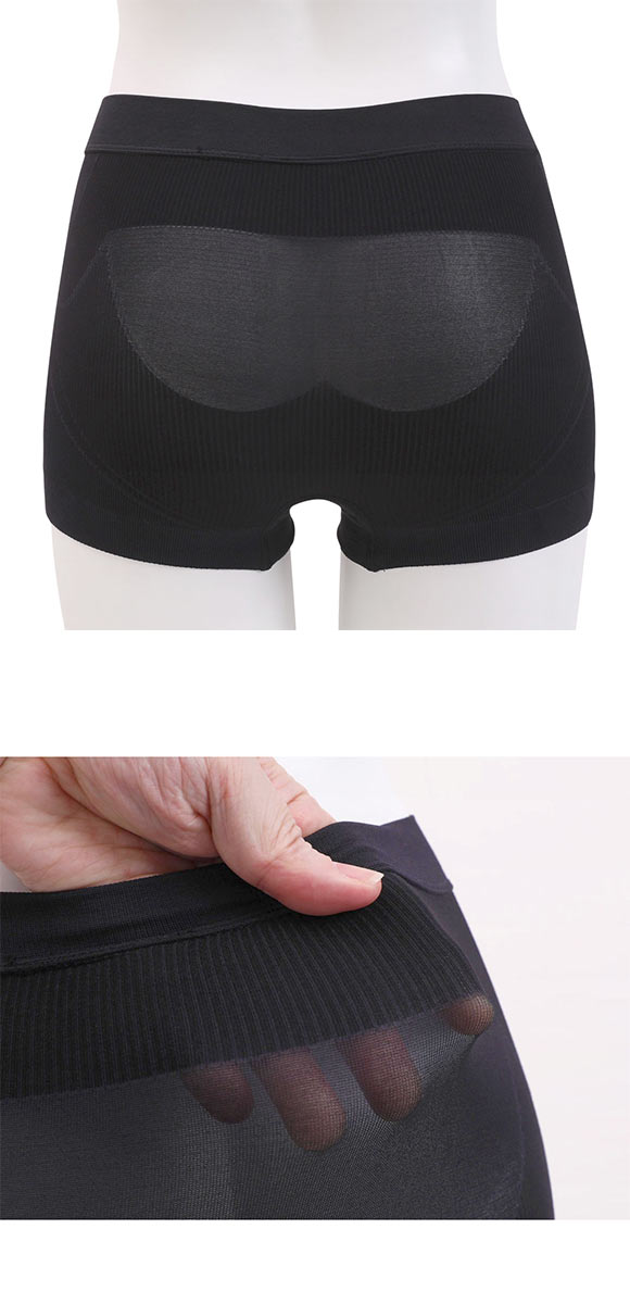 スリムウォーク SLIMWALK BeauActy ビューアクティ スポーツ用 ボーイレングス ショーツ ヒップアップ 美尻