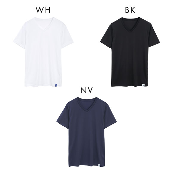 ルコックスポルティフ ハニカムメッシュ Vネック 半袖シャツ メンズ インナー le coq sportif