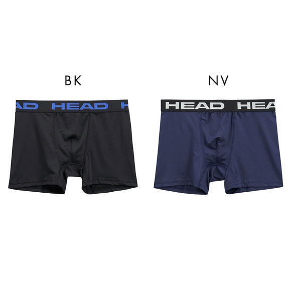 ヘッド ソリッド ボクサーパンツ メンズ 無地 前とじ 超軽量 ボクサーブリーフ HEAD