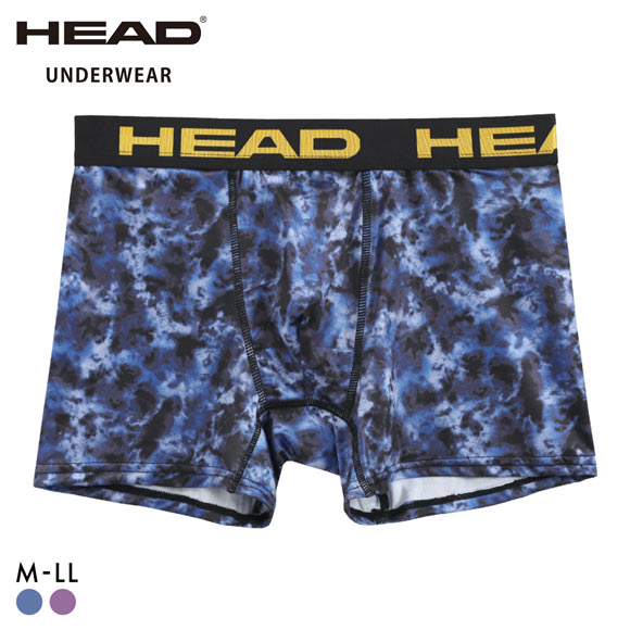 ヘッド タイダイ柄 ボクサーパンツ メンズ 無地 前とじ 超軽量 ボクサーブリーフ HEAD