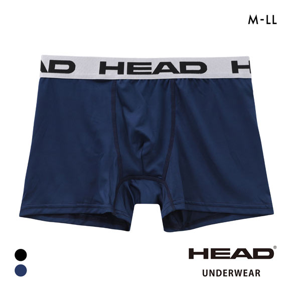 ヘッド ソリッド ボクサーパンツ メンズ 無地 前とじ 超軽量 ボクサーブリーフ HEAD
