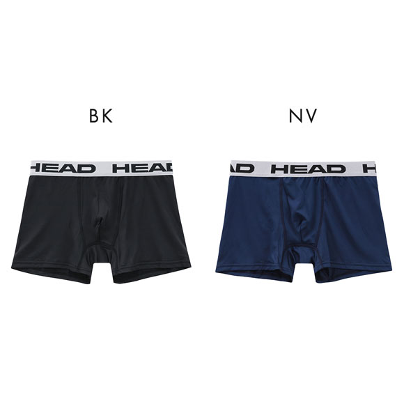 ヘッド ソリッド ボクサーパンツ メンズ 無地 前とじ 超軽量 ボクサーブリーフ HEAD