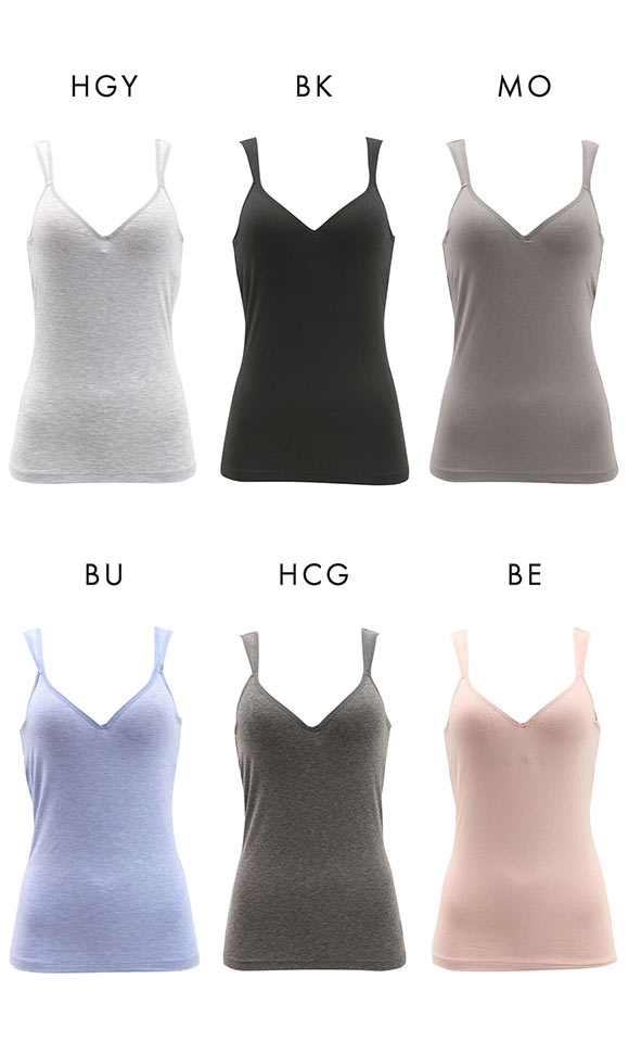 アクティブスポブラ ACTIVE SPO-BRA モールドカップ付 タンクトップ レディース インナー 吸汗速乾 制菌防臭 ベア天 無地 単品