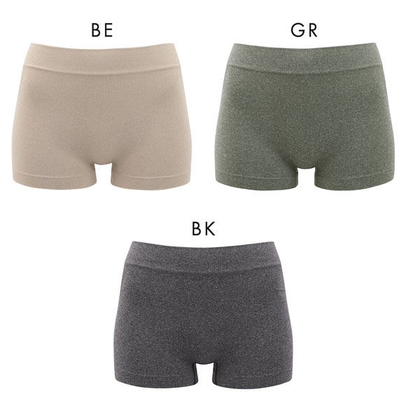 ルコックスポルティフ 成型 シームレス 1分丈 ショーツ レディース ボクサータイプ le coq sportif