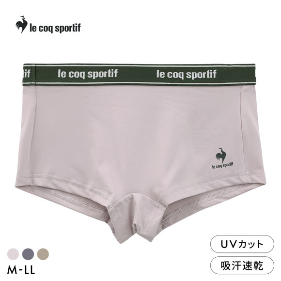 ルコックスポルティフ 1分丈 ショーツ レディース ボクサータイプ le coq sportif 吸汗速乾