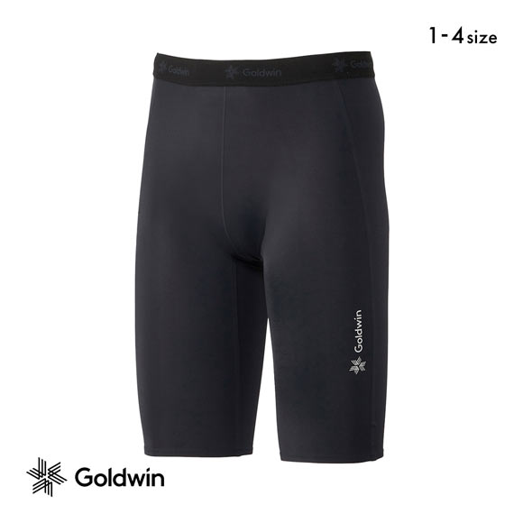 新品 ゴールドウィン ハーフタイツ ゴールドウイン C3fit コンプレッション ハーフタイツ スポーツタイツ