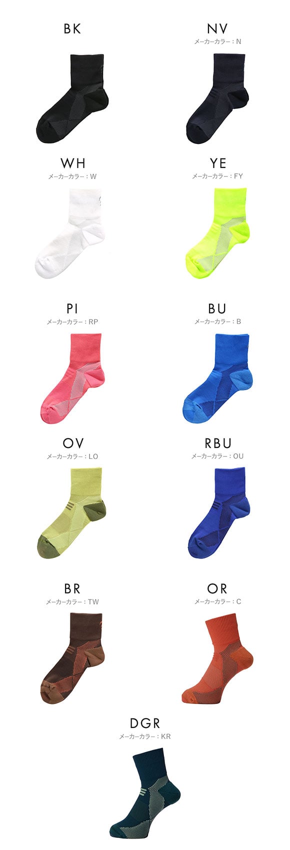 ゴールドウイン Goldwin シースリーフィット C3fit アーチサポート クォーター丈 ソックス ユニセックス 22-24cm 24-26cm 26-28cm