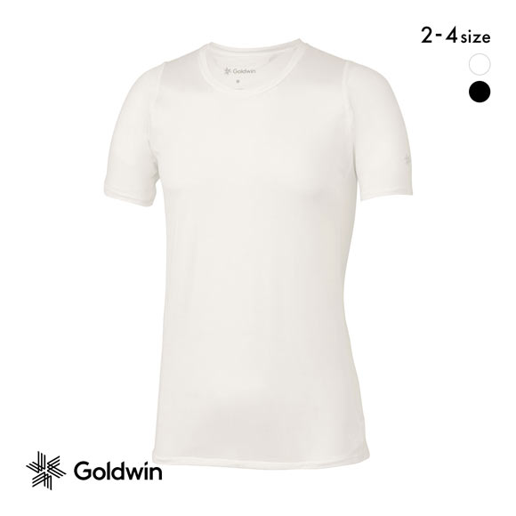 ゴールドウイン C3fit クーリング ハーフスリーブ シャツ メンズ スポーツ 持続冷感 Goldwin