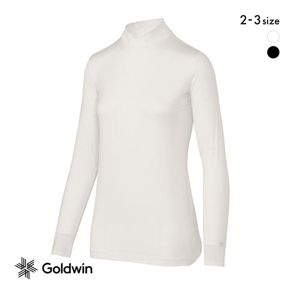 ゴールドウイン C3fit クーリング モックネック ロングスリーブ シャツ レディース スポーツ 持続涼感 Goldwin