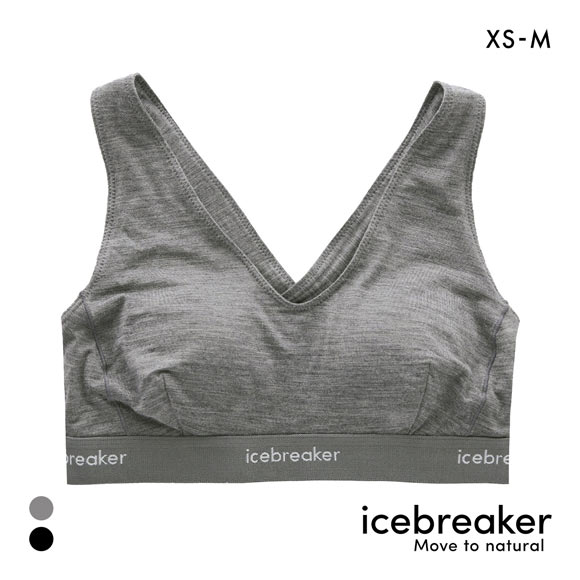 アイスブレーカー W メリノ 125 クールライト スプライト レーサーバック ブラ ウィメンズ ハーフトップ icebreaker レディース