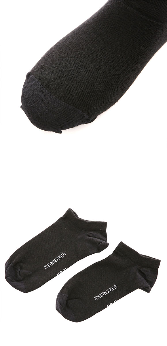 アイスブレーカー M ファインゲージ ノーショウ ソックス メンズ icebreaker