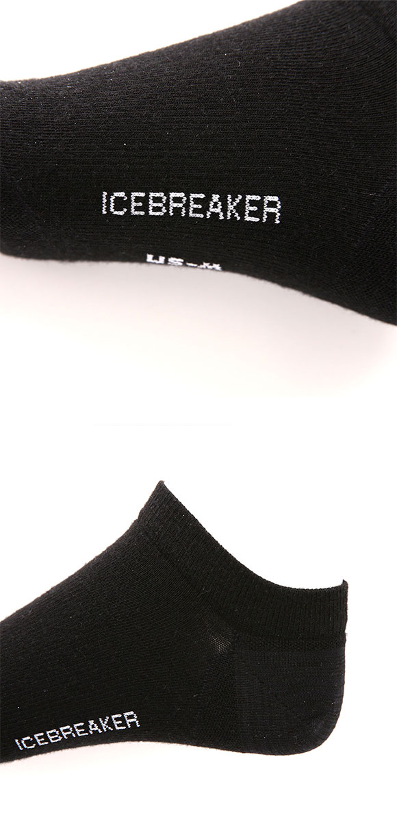 アイスブレーカー W ファインゲージ ノーショウ ソックス レディース icebreaker