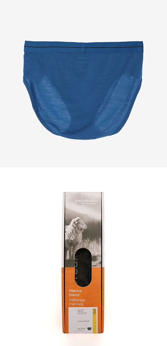 アイスブレーカー M アナトミカ ブリーフ メンズ 前閉じ icebreaker