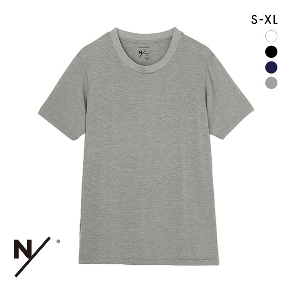 ニュートラルワークス NEUTRALWORKS. エヌスキン NSKIN  BASIC LIGHT SHORT SLEEVE CREW 半袖 クルーネック Tシャツ インナー MXP 消臭 メンズ