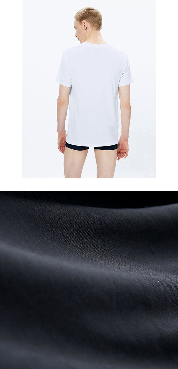 ニュートラルワークス NEUTRALWORKS. エヌスキン NSKIN  BASIC LIGHT SHORT SLEEVE CREW 半袖 クルーネック Tシャツ インナー MXP 消臭 メンズ