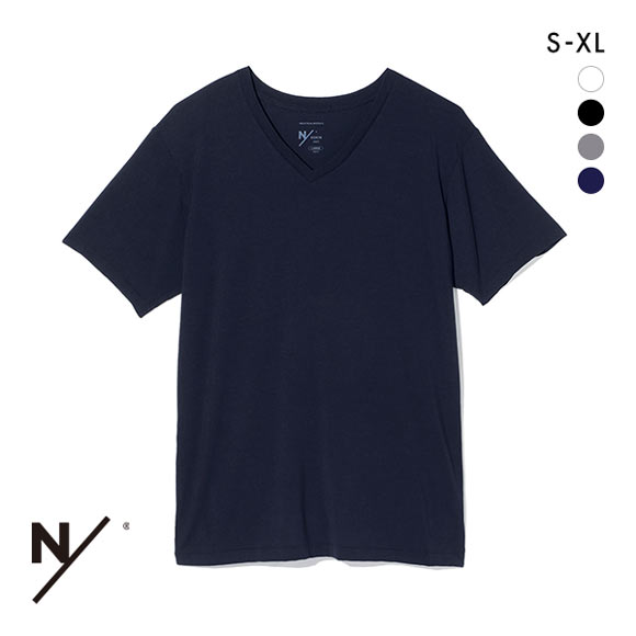 ニュートラルワークス NEUTRALWORKS. エヌスキン NSKIN  BASIC LIGHT SHORT SLEEVE V-NECK 半袖 Vネック Tシャツ インナー MXP 消臭 メンズ
