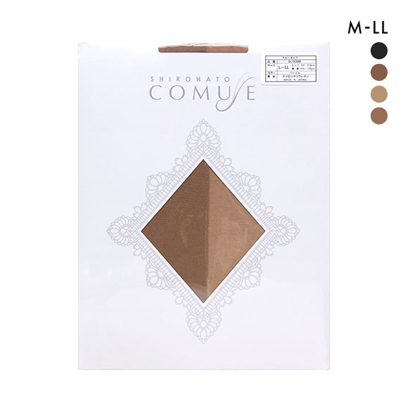 コミューズ COMUSE オールスルー ストッキング パンスト