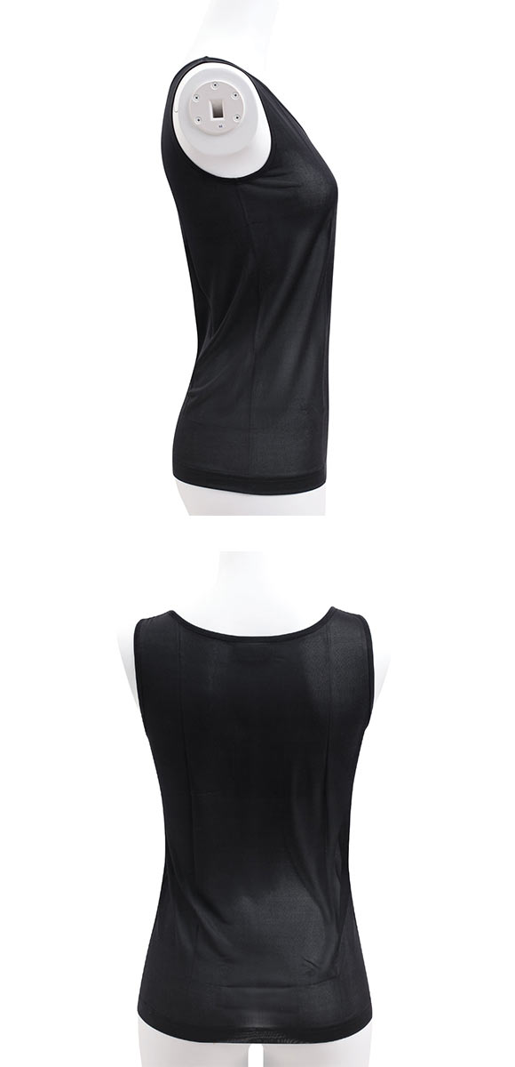 マリーネ MALYNE　絹 シルクニットタンクトップ