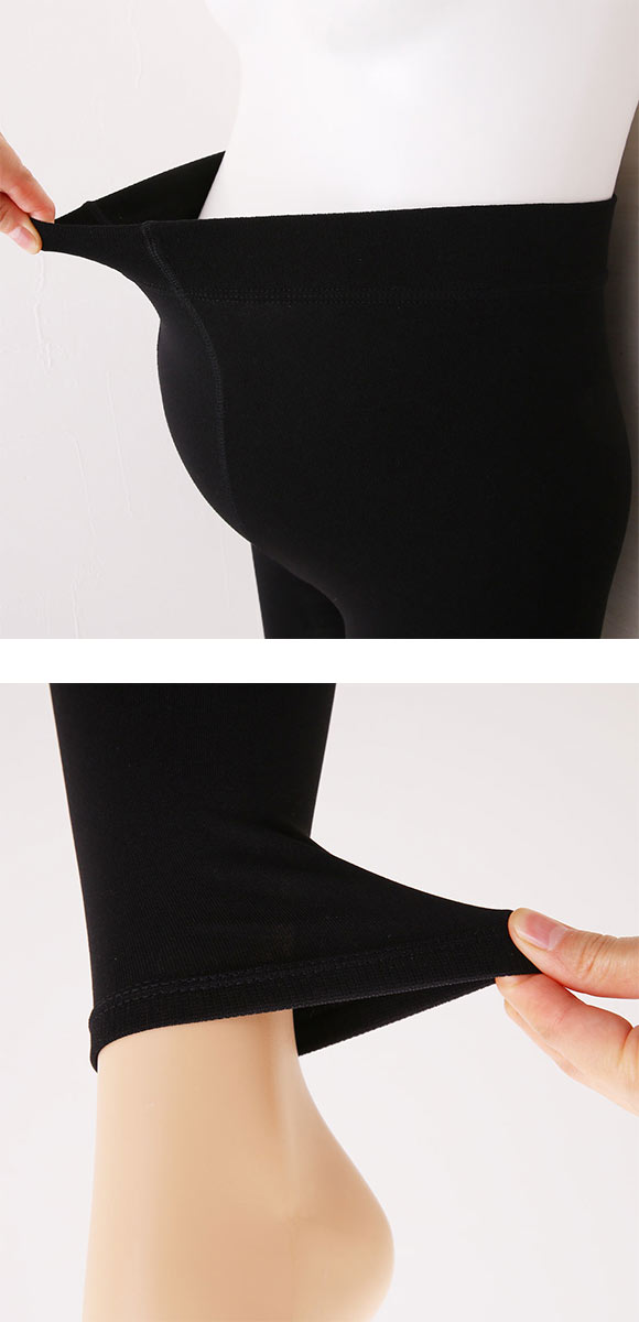 犬印 INUJIRUSHI 極暖 裏シャギー マタニティ レギンス 裏起毛 160デニール 産前 M-L L-LL あったか ウエストらくらく