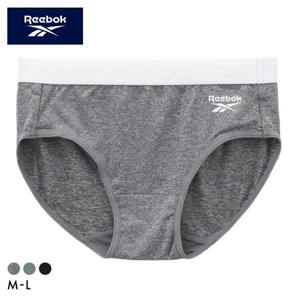 リーボック ショーツ ノーマル ロゴ スポーツ スタンダード ドライ UVカット UPF50+ M L レディース インナー 下着 Reebok