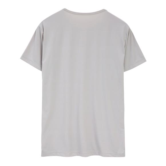 ヒヤロン メンズ 半袖シャツ ひんやり 接触冷感 インナー 半袖 丸首 無地 クルーネック M L LL 大きいサイズ