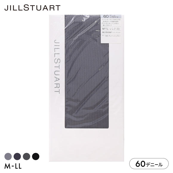ジルスチュアート 60デニール リブタイツ レディース レッグウェア JILL STUART