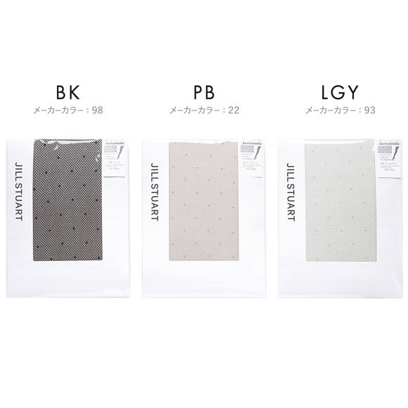 ジルスチュアート ラメドットメッシュ ストッキング レディース パンスト M-L L-LL JILL STUART